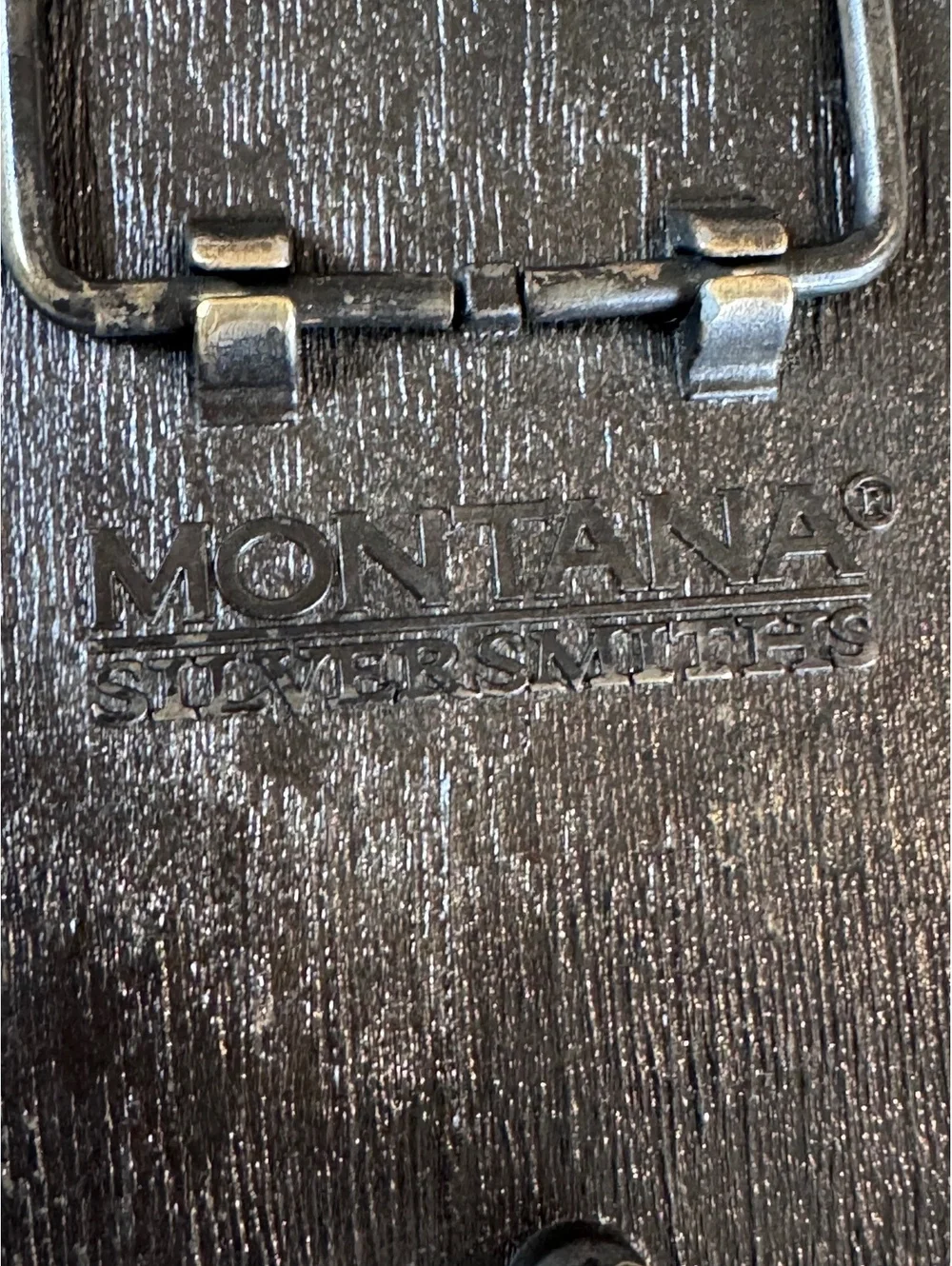 Montana Silversmiths Don't Tread On Me America Belt Buckle Vintage Metal